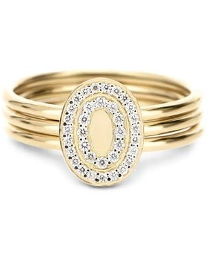 Nanis Diamond Boule Ring - Metallic