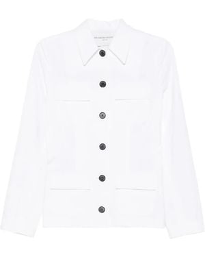 Brandon Maxwell Chaqueta Gage Con Botones - Blanco