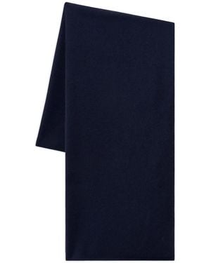 Pringle of Scotland Cashmere Knitted Scarf - Blue