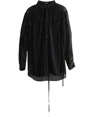 Ann Demeulemeester Elisabeth Semi-Sheer Shirt - Black