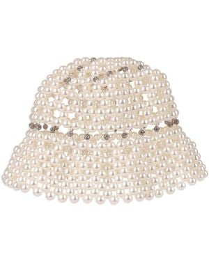 ESTILÉ Mad Hatter Bucket Hat - Natural