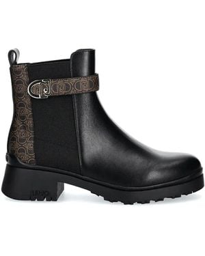 Liu Jo Botas con monograma - Negro