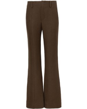Proenza Schouler Pantaloni Svasati - Marrone