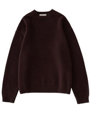 Studio Nicholson Hemyl Crew-Neck Sweater - Red