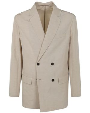 Emporio Armani Doppelreihiges Sakko - Natur