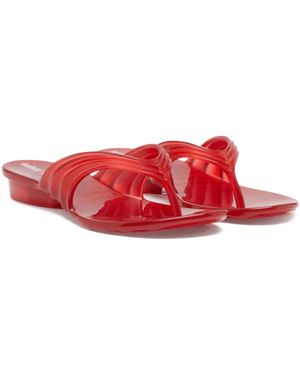 DIESEL X Melissa プリーツ サンダル - レッド