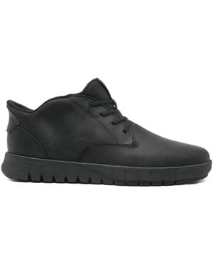 Geox Lace-Up Boots - Black