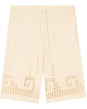 Alanui Shorts Where The Wave Begins Con Nappine - Neutro