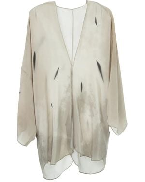 YANGKEHAN Blouse Met V-Hals - Wit