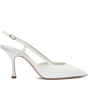 Casadei 80Mm Winnie Bride Pumps - White