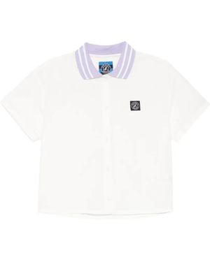 SPORT b. by agnès b. Logo-Patch Shirt - White