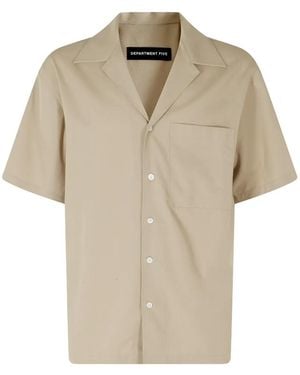 Department 5 Cape Camp-Collar Shirt - Natural