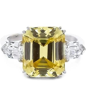 Fantasia by Deserio Emerald-Cut Ring - Metallic