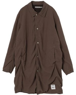Undercover X Nonnative Trench Zippé À Patch Logo - Brown