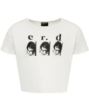 Enfants Riches Deprimes Louise Eats Sandwich Tシャツ - ホワイト