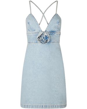 Liu Jo Denim Mini Dress - Blue