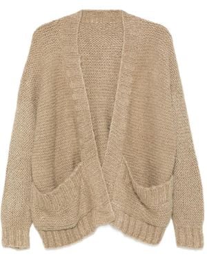 Daniela Gregis Cardigan À Poche Devant - Neutre