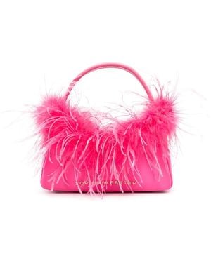 Sophia Webster Borsa Tote Dusty Piccola - Rosa