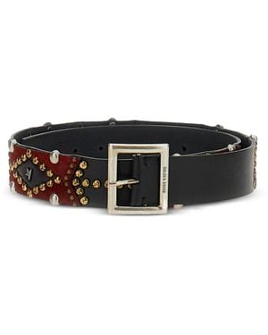 Golden Goose Sierra Leather Belt - Black