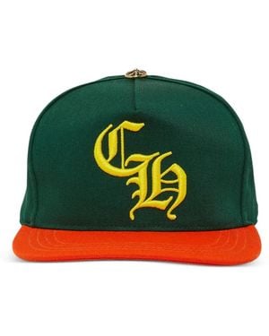 Chrome Hearts Casquette À Logo Brodé - Green