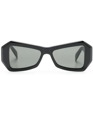 Retrosuperfuture Tempio Geometric-Frame Sunglasses - Grey