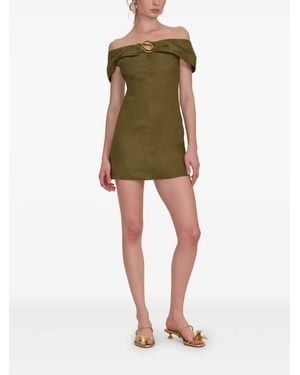Cult Gaia Vestido corto Sawyer - Verde
