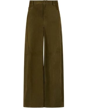 Marni Wide-Leg Pants - Green