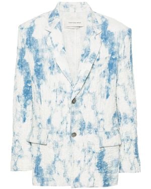Feng Chen Wang Blazer Monopetto - Blu
