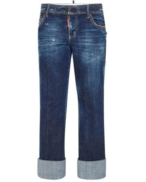 DSquared² Jenna Flared Jeans - Blue