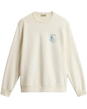 Woolrich Sweat À Imprimé Graphique - White