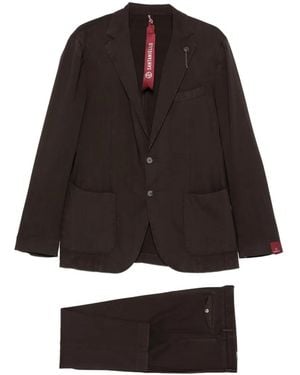 Santaniello Pocket Suit - Brown