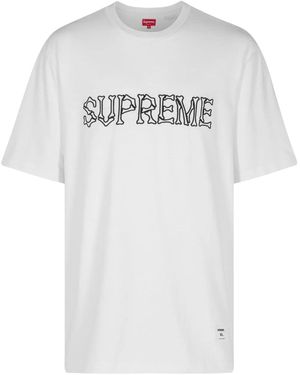 Supreme Bones T-Shirt - Gray