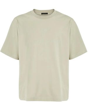 Giuseppe Zanotti Flocked-Logo T-Shirt - White