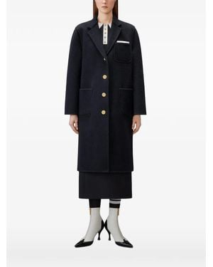 Thom Browne Chest-Pocket Coat - Blue