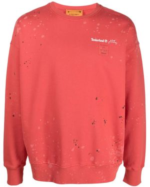 A_COLD_WALL* X Timberland Sweat À Col Ras-De-Cou - Rose