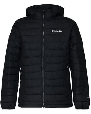 Columbia Quilted Hooded Jacket - Black
