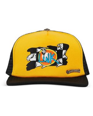 Chrome Hearts Matty Boy Link Trucker Hat - Yellow