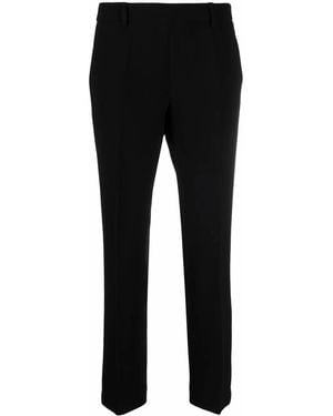Alberto Biani Cropped Tailored Pants - Black
