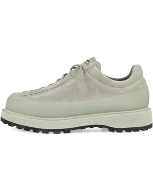 Stone Island Suede Lace-Up Boots - Grey
