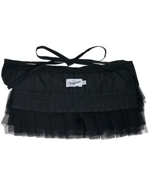 VAQUERA Tulle Tiered Belt - Black