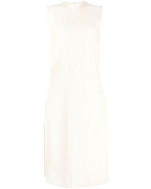 Jil Sander Side-slit Knit Top - White