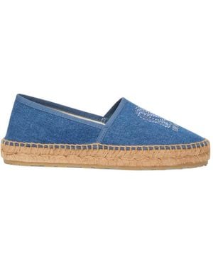 Love Moschino Embroidery Espadrilles - Blue