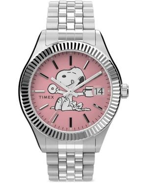 Timex Reloj De 34 Mm De X Peanuts - Gris