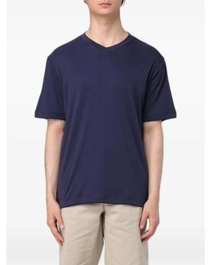 Eleventy V-Neck T-Shirt - Blue
