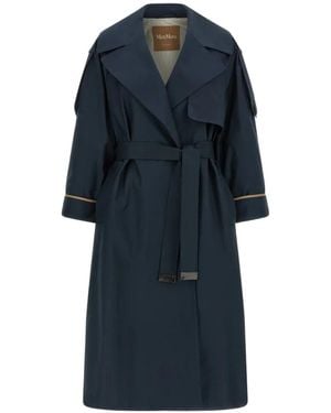 Max Mara Mtcutrench トレンチコート - ブルー