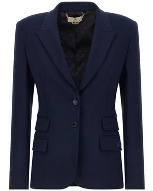 Elisabetta Franchi Jacket - Blue