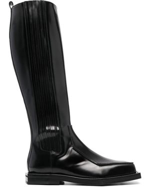 Coperni 3D Vector Knee-High Boots - Black