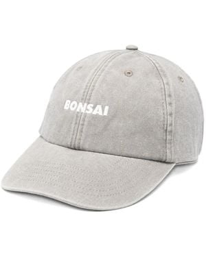 Bonsai Logo-Embroidered Baseball Cap - White