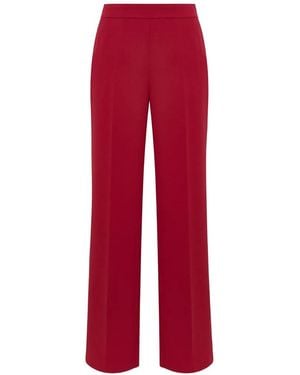 Maliparmi Straight-Leg Trousers - Red