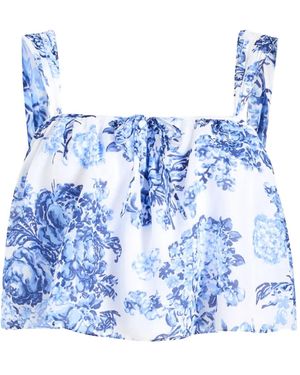 Cinq À Sept Kandra Top - Blue